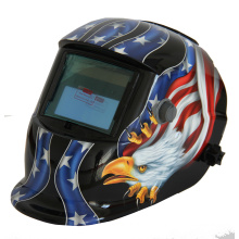 Good Quality Auto Darkening Air Welding Helmet 0.1S~0.8S LYG-8623W 3/10000S 92.5mm*42.5mm DIN9~13 110mm*90mm*9mm CN;ZHE LY500A